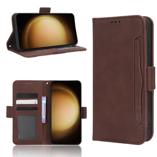 Funda Tipo Billetera FOXDOCK para Samsung Galaxy S23 Plus 5G – Tapa Flip con Tarjetero