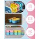 thumbnail image 4 of Set de cajas para snacks Canfanni con 4 compartimentos, apilables y libres de BPA, 4 of 7