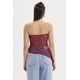 thumbnail image 3 of Polera Mujer Strapless Encaje Vino Oscuro, 3 of 4