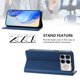 thumbnail image 3 of Funda Billetera con Soporte para Xiaomi Poco F8 Ultra Bloqueo RFID Plegable Azul, 3 of 6