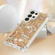thumbnail image 4 of Funda Para Samsung Galaxy S25 Ultra Con Brillo Líquido, Protección Completa Y Soporte De Anillo Giratorio, 4 of 4