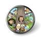 thumbnail image 1 of Bimi Boo Y Sus Amigos theme Round Button Badge Premium Metal Construction Ideal For High end Events 2 8 Cm, 1 of 6