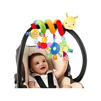 Genérico - Sonajero Espiral Sensorial Para Bebés: Estimulación Visual Y Auditiva