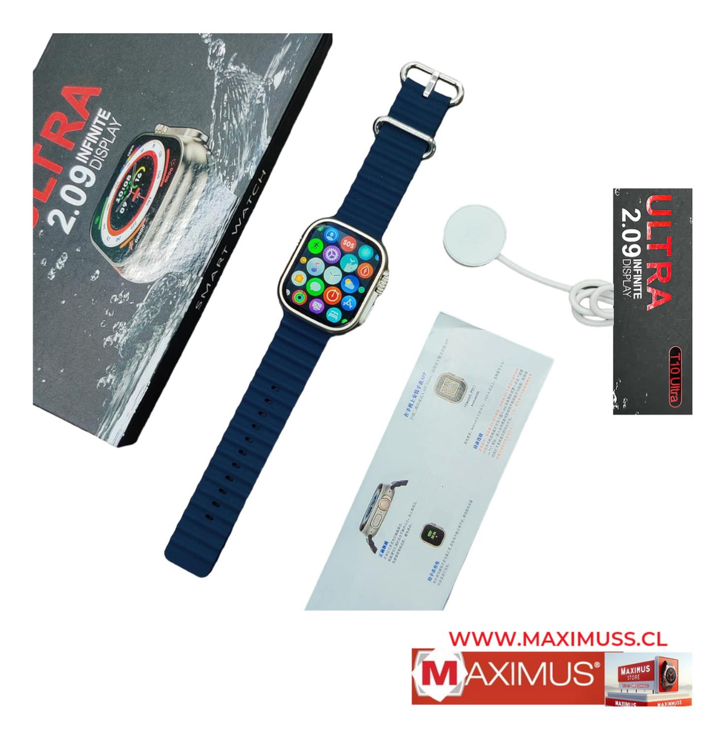 Hiwatchpro - Reloj T10 Ultra Inteligente Smartwatch / Realiza Llamad Azul