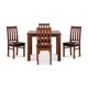 thumbnail image 3 of Comedor Ñuble Cuadrado 95X95 Cm Con 4 Sillas Caramelo-Negro, 3 of 13