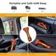 thumbnail image 3 of Martillo De Seguridad Para Coche 17 Cm 10 Unidades Herramienta De Emergencia, 3 of 7