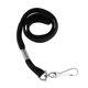 thumbnail image 1 of Lanyards SICURIX Estándar con Gancho Plano Paquete de 100 Negro, 1 of 5