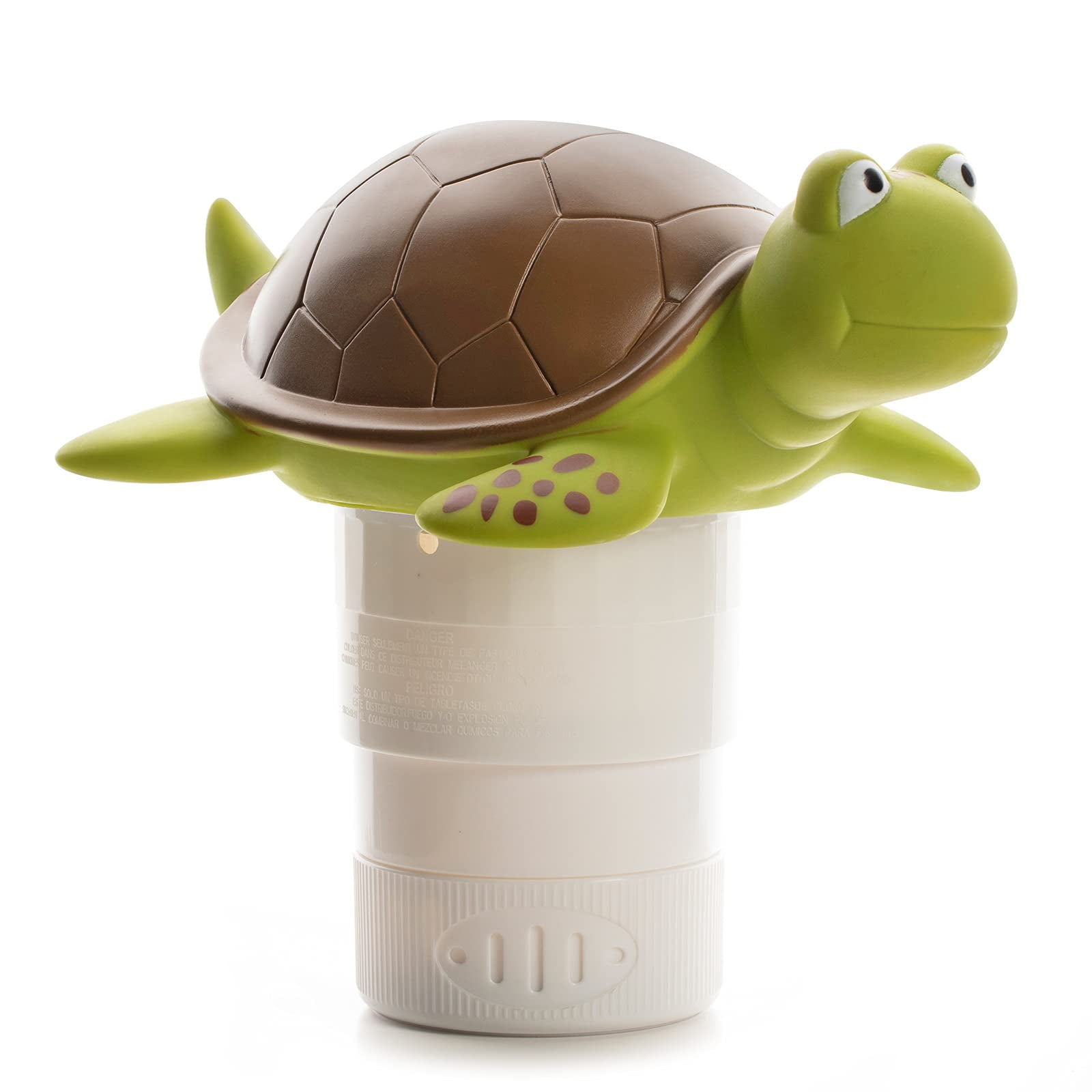 Dispensador Flotante Para Piscinas Chlorine Floater Xy-wq En Forma De Tortuga