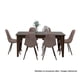 thumbnail image 4 of Mesa de Comedor Torino para 6 Puestos 74x160x88 Cm Habano, 4 of 15