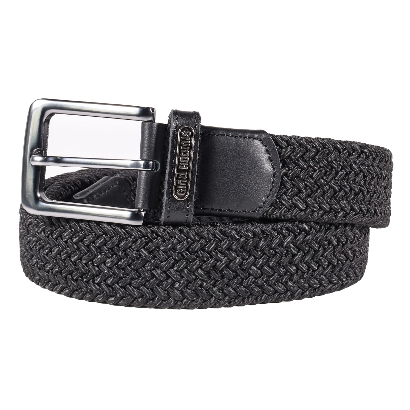 Gino Rodinis - Cinturón Elasticado Hombre 2508 Talla S-m Negro