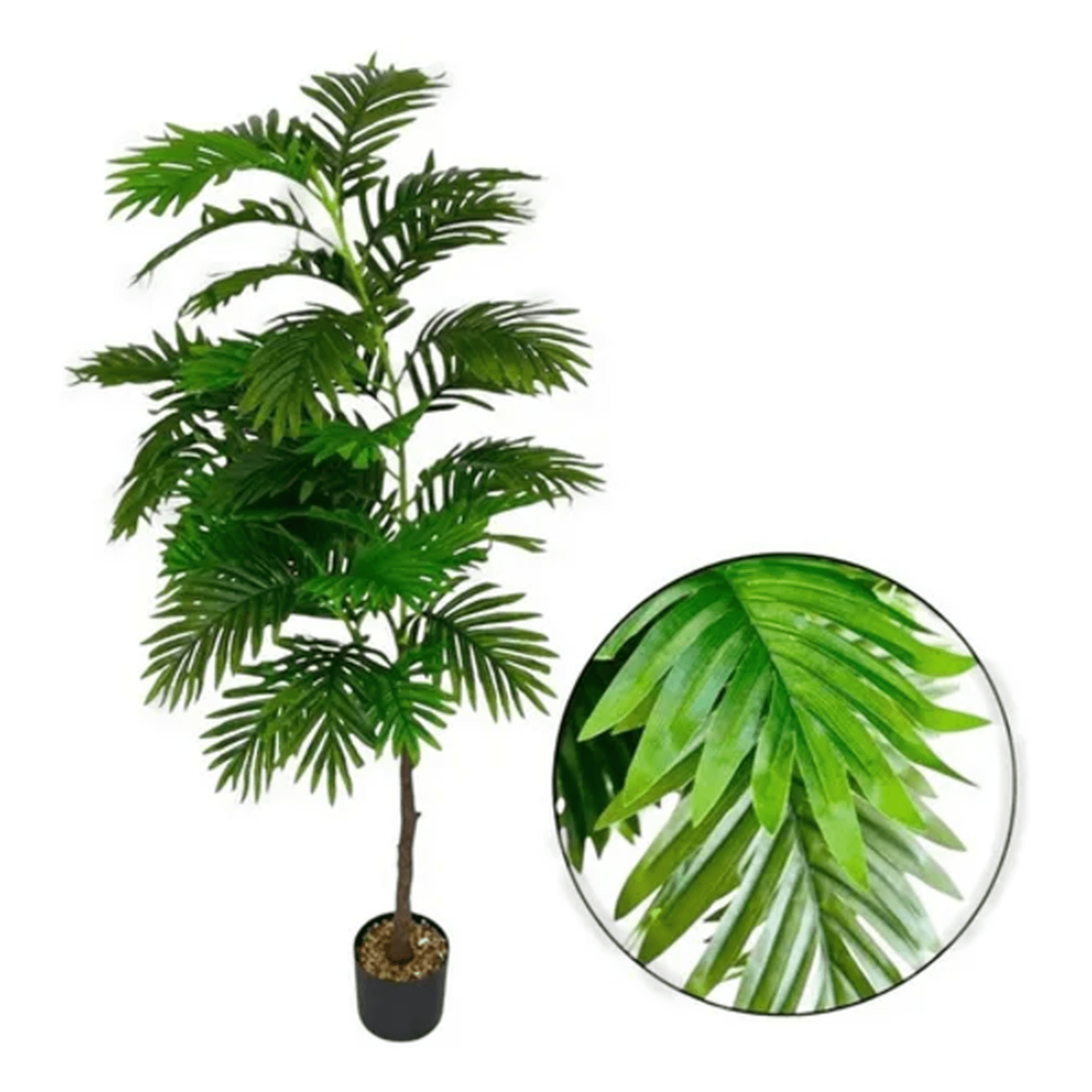 Genérico - Planta Artificial Hojas Grandes 150 Cm