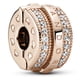 thumbnail image 1 of Clip Charm Pandora Sparkling Pave Lines & Logo, 1 of 2