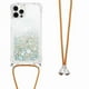 thumbnail image 5 of Funda FOXDOCK para iPhone 12 Pro con Cuerda Ajustable, Brillo Líquido, Protección Antigolpes y Lente – Ideal para Regalo, 5 of 6