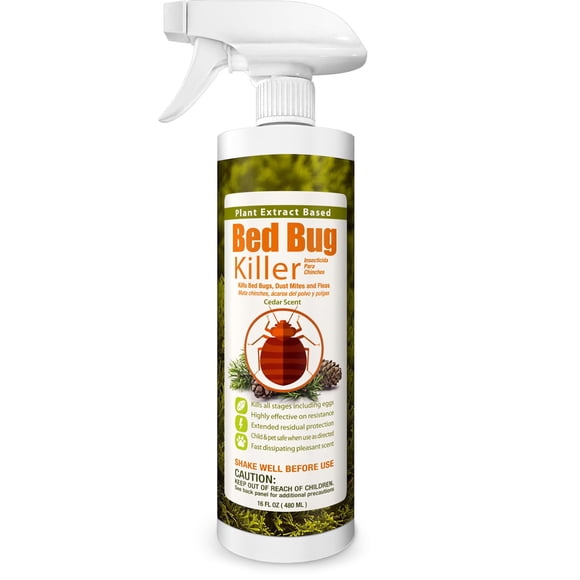 Insecticida para matar chinches EcoVenger EcoRaider 473 ml, 100% mortal