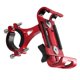 thumbnail image 5 of Bicicleta Bicicleta Manillar Soporte Para Teléfono Soporte Ajustable Para Motocicleta Rojo, 5 of 5