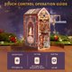 thumbnail image 5 of Kit DIY de Book Nook Tonecheer Rosa Encantada con LED, 5 of 9