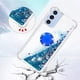 thumbnail image 4 of FOXDOCK Funda Glitter Líquida para Samsung Galaxy A17 con Anillo Brillante, TPU Antichoques y Esquinas Reforzadas, Soporte, 4 of 6