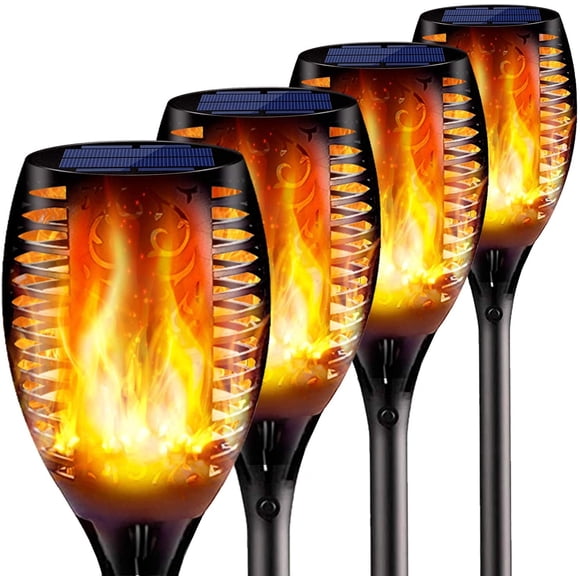 Linterna solar New Huing 96 LED, 43 pulgadas, resistente al agua