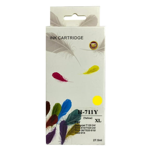 Cartucho 711XL Amarillo para HP T120 520 Alternartivo