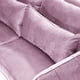 thumbnail image 4 of Sofá Italia 2 Cuerpos 162 Felpa Rosa, 4 of 5