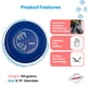 thumbnail image 2 of Flying Disc Hyperflite K-10 Jawz para perros Blueberry de 8.75 pulgadas, 2 of 9