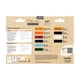 thumbnail image 3 of Set 10 Acrílico Pebeo Origin Colores Esenciales 60ml, 3 of 3