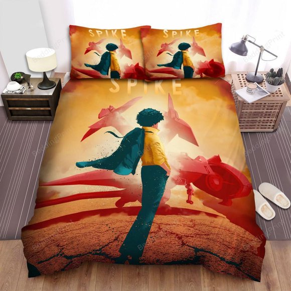 Legendary Anime Vehicles Spike Quilt Duvet Cover Set Bedroom Decor Home Textiles3-Piece Bedding Set