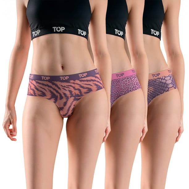 Calzón Culotte Algodón Pack 3 Coleccion Skins C1