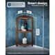 thumbnail image 4 of Soporte para ducha de esquina BLUEWEST, organizador de madera de 3 niveles, 4 of 8