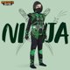 thumbnail image 2 of Set de disfraces Spooktacular Creations Green Ninja para niños, 2 of 7