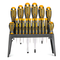 Genérico - Juego De Destornilladores De 18 Piezas Ingco Hksd1828