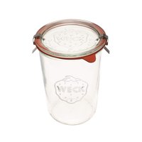 Weck Jars - Tarro De Conservas Weck 743, De Vidrio Transparente, 750 Ml, Con Tapa