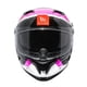 thumbnail image 3 of Casco para moto MT FF128SV Braker SV Lab A8 Rosa Brillo M, 3 of 7