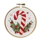 thumbnail image 4 of Kit De Inicio De Bordado Navideño, Pintura Decorativa, Punto De Cruz Para Adultos, Bastón De Caramelo, 4 of 5