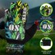 thumbnail image 2 of Guantes de arquero ONYX SPORTS Amarillo Talla 4, 2 of 8