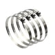 thumbnail image 1 of Abrazadera de manguera EesTeck 15 cm 304 acero inoxidable – Pack de 4, 1 of 7