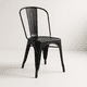 thumbnail image 1 of Silla Tolix de Comedor o Terraza Exterior - Negra, 1 of 7