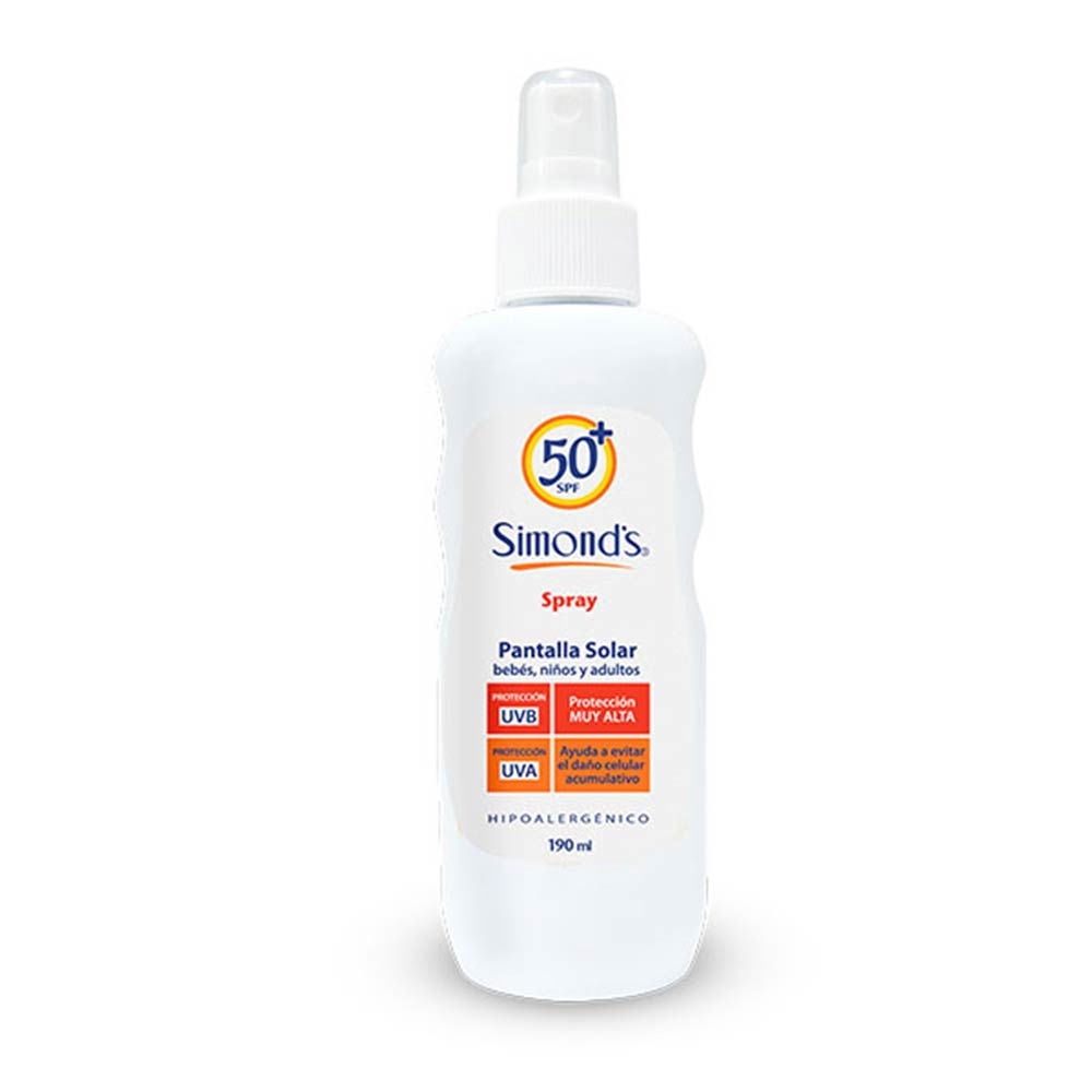 Simonds - Solar Spf 50+ Pantalla Spray 190 Ml