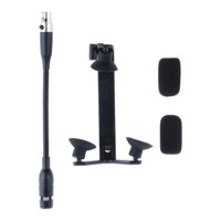 Magideal - Mini Micrófono De Micrófono De Micrófono De Micrófono De Micrófono De Micrófono De Instrumento Con Clip Para Grabación De Transmisión , 4 Pin Para 4 Pin Para Shure