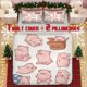thumbnail image 1 of Pink Pig Soft Printed Bedding Set Polyester Fabric Decorative & Warm Ideal for Bedroom or Guest Room, 1 of 5
