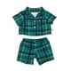 thumbnail image 2 of Pijama Build a Bear escocés verde colección peluche, 2 of 3