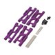 thumbnail image 2 of Brazo De Suspensión RC DIY Para Actualización De Vehículos Sobre Orugas Wltoys 1/14 144016 144018 Violeta, 2 of 5