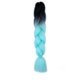 thumbnail image 1 of Xiao Hua Extensiones de cabello trenzado de ganchillo, 3 piezas, 23.6 pulgadas de largo, resistentes al calor, trenzadas de ganchillo, preestiradas, sin nudos, para peinado DIY, B59, 1 of 3