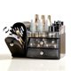 thumbnail image 1 of Caddy RONGZHIERK Organizador de Maquillaje con Soporte para Brochas, 1 of 6