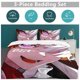 thumbnail image 5 of Uta Bed Duvet Cover Funny Anime Cartoon Bedding Sets Lightweight 3 Piece Comforter Sets, 5 of 5