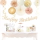 thumbnail image 4 of Set de decoración de fiesta Huglony Champagne Gold Beige 21 piezas, 4 of 7