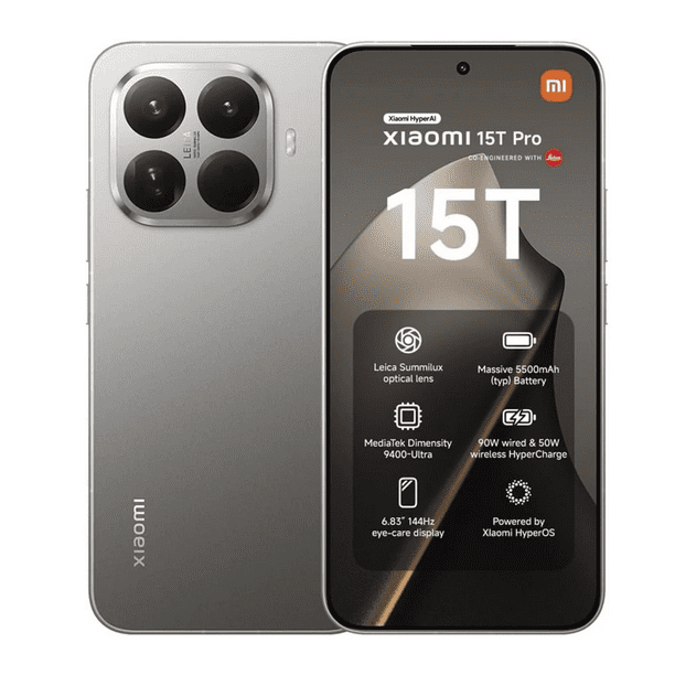 Xiaomi 15T Pro 12GB/1TB Gray | Lider