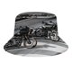 thumbnail image 1 of Harley Davidson Sombrero bucket para adultos, gorra de protección solar, sombrero de pescador plegable para viajes al aire libre, pesca y actividades de verano, 1 of 6