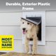 thumbnail image 2 of Puerta para mascotas PetSafe, entrada de pared para mascotas de hasta 15 libras, 2 of 6