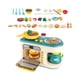 thumbnail image 3 of Juego de cocina con horno, horno electrónico, utensilios de cocina de juguete, regalo, juego de horno, accesorios de cocina para el desarrollo tempran verde, 3 of 4